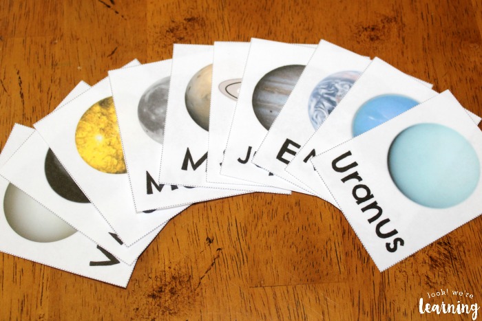 English to Spanish Solar System Flashcards