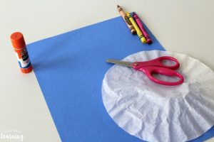 Making a Coffee Filter Hot Air Balloon Craft