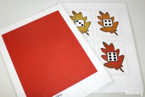 Making a Fall Concentration Game