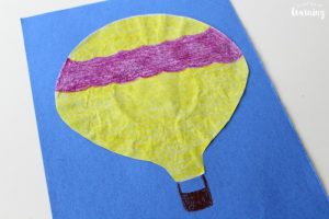 Simple Hot Air Balloon Craft