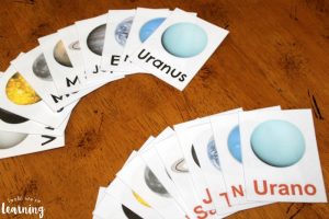 Solar System Flashcards in Spanish