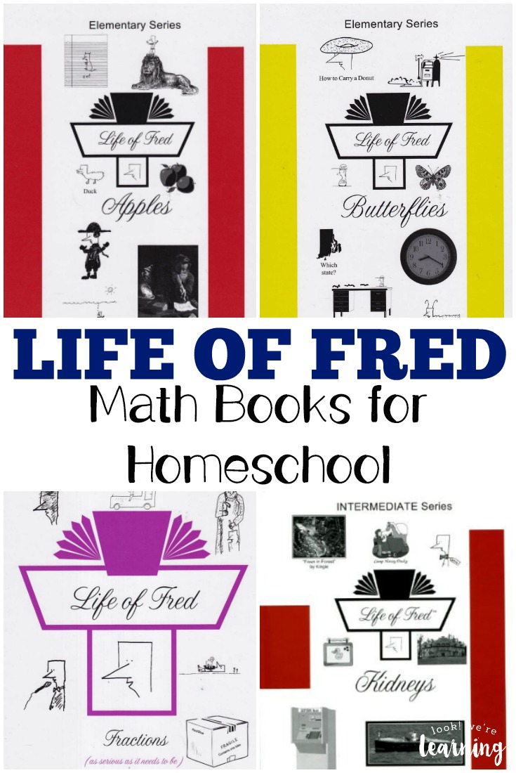 Thinking of Life of Fred math books for homeschool? Take a look at the selections!