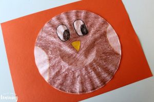 Coffee Filter Owl Craft for Kids to Make