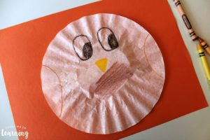 Cute Coffee Filter Owl Craft