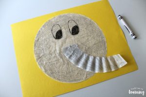 Easy Coffee Filter Elephant Craft