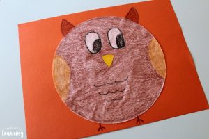 Simple Coffee Filter Owl Craft