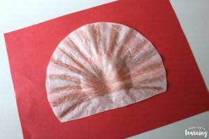 Coffee Filter Turkey Craft Project