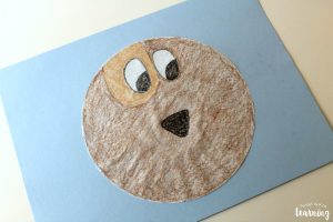 Easy Coffee Filter Dog Craft