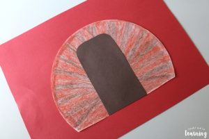 Easy Coffee Filter Turkey Craft