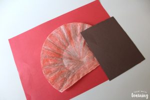 How to Make a Coffee Filter Turkey Craft