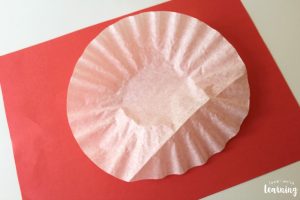 Making a Coffee Filter Turkey Craft