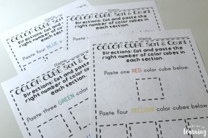 Preschool Sorting Worksheets for Kids