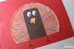 Simple Coffee Filter Turkey Craft