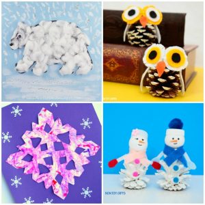 50 Easy Winter Crafts for Kids