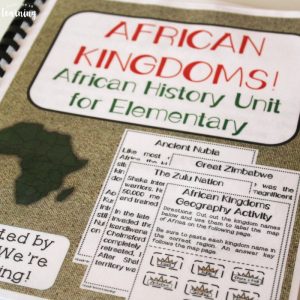 African History Unit Study