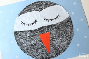 Cute Coffee Filter Penguin Craft