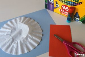DIY Coffee Filter Penguin Craft