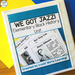 Elementary Jazz Black History Unit for Kids