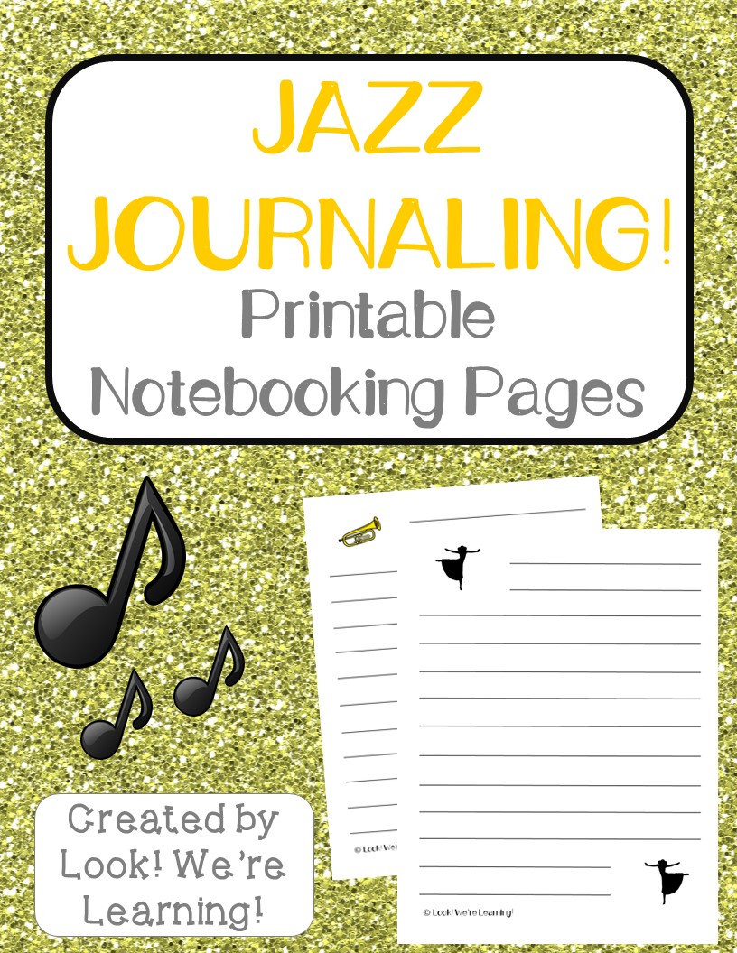 Jazz Notebooking Pages