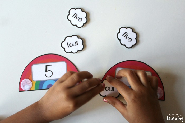 Matching Numerals and Number Words