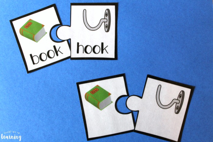 Printable Rhyming Word Puzzles for Kids