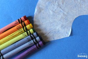 Rainbow Coffee Filter Craft for Kids