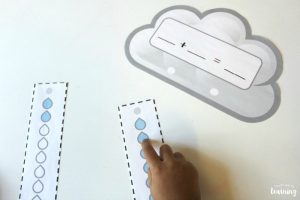 Raincloud Make Ten Activity