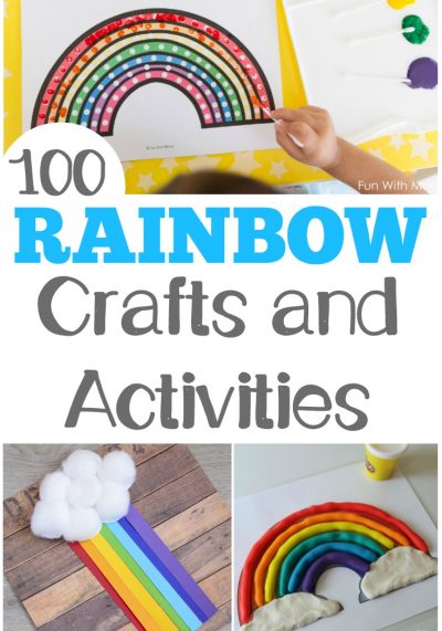 These colorful rainbow activities for kids are perfect for learning about spring weather!