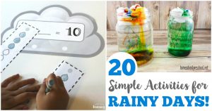20 Simple Rainy Day Activities for Kids