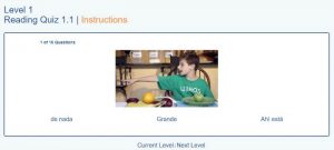 Foreign Languages for Kids by Kids Reading Quiz
