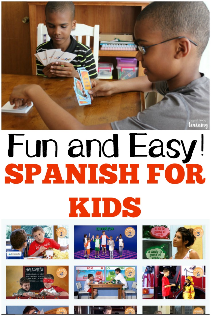 Help your kids to learn how to converse in Spanish with the fun video lessons from Foreign Languages for Kids by Kids!