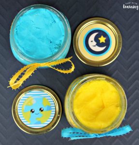DIY Solar System Edible Playdough Recipe
