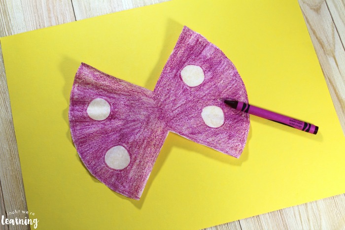 Easy Coffee Filter Butterfly Craft