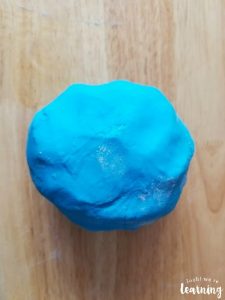 Finished Earth Edible Playdough
