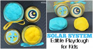 Fun and Easy Solar System Edible Playdough Recipe