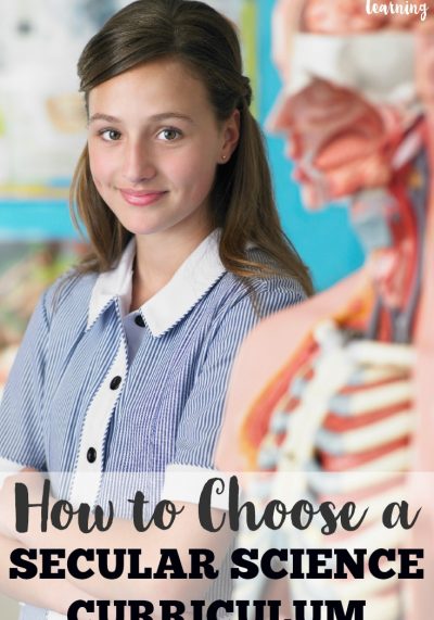 Is choosing a secular science curriculum for your homeschool a challenge? Try these pointers to find the program that will work for your family!