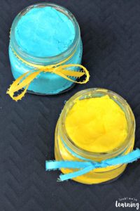 Making Solar System Edible Playdough