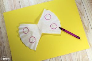 Making a Simple Coffee Filter Butterfly Craft