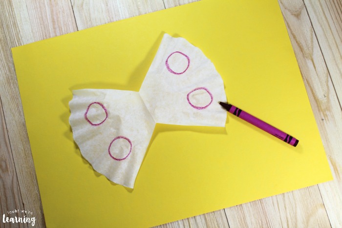 Making a Simple Coffee Filter Butterfly Craft