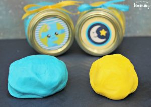 Solar System Edible Playdough Recipe