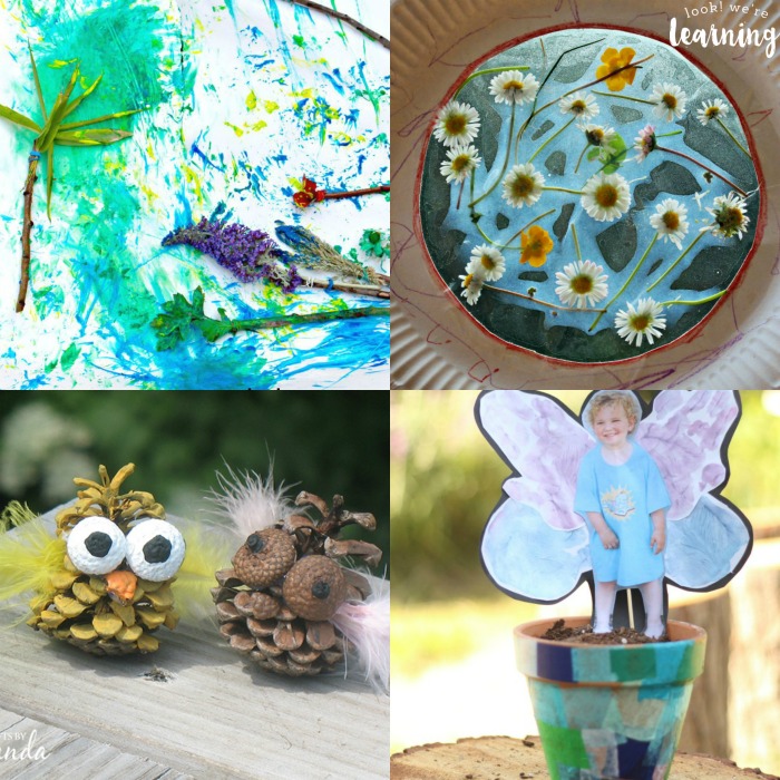 21 Easy Nature Crafts for Kids