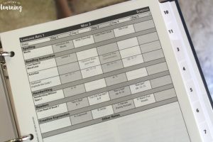 BookShark Weekly Lesson Plan