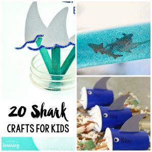 20 Fun Shark Crafts for Kids to Make