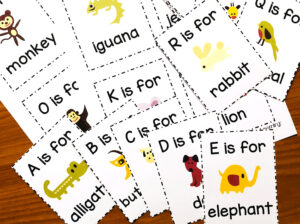 A to Z Animal Flashcards