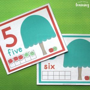 Counting with Apple Tree 1-10 Counting Mats