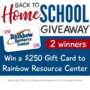 Rainbow Resource Giveaway square
