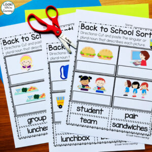 Sorting Singular and Collective Nouns