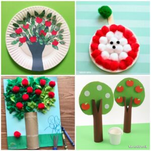 Fun and Easy Apple Crafts for Kids to Make