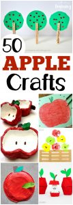 Get into the fall spirit with these absolutely adorable apple crafts for kids to make!