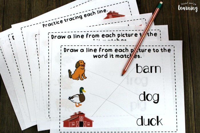 Printable Activities for When the Leaf Blew In